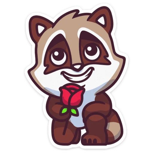 🌹 Стикер «Ральф» для Telegram