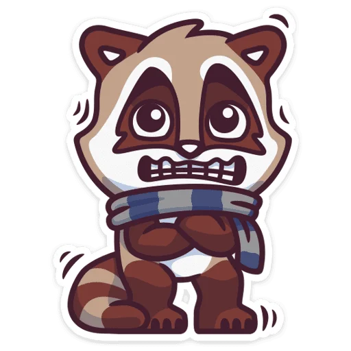 🥶 Стикер «Ральф» для Telegram