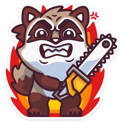 🪚 Стикер «Ральф» для Telegram