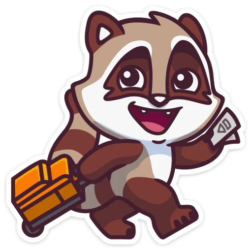 🧳 Стикер «Ральф» для Telegram