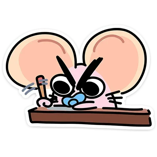 📝 Стикер «Крысюня» для Telegram
