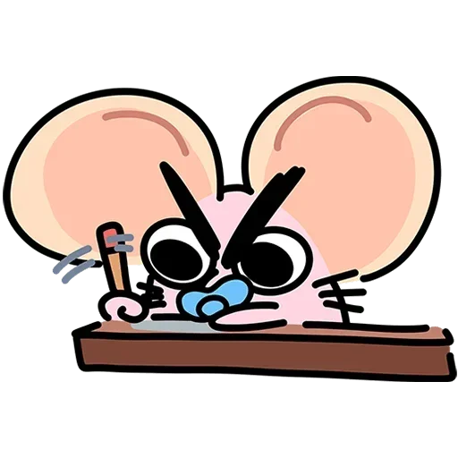 😇 Стикер «Крысюня Без Текста» для Telegram