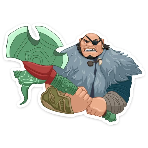 🪓 Стикер «Райя и последний дракон» для Telegram
