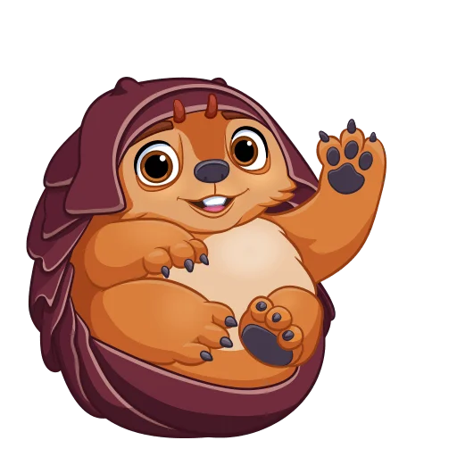 👋 Стикер «Райя и последний дракон Без Текста» для Telegram