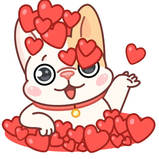 🥰 Стикер «Руффи» для Telegram