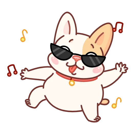 🕺 Стикер «Руффи» для Telegram