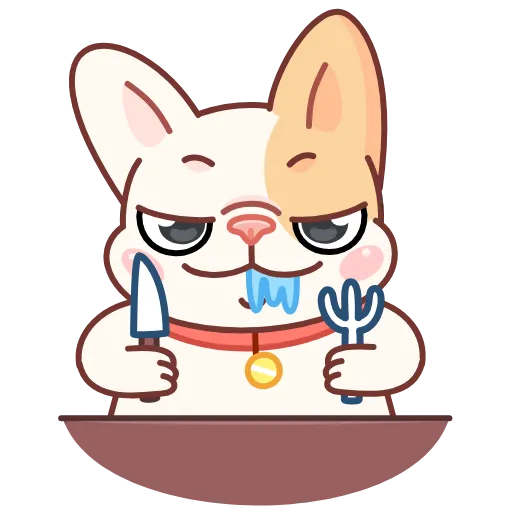 🍽 Стикер «Руффи» для Telegram