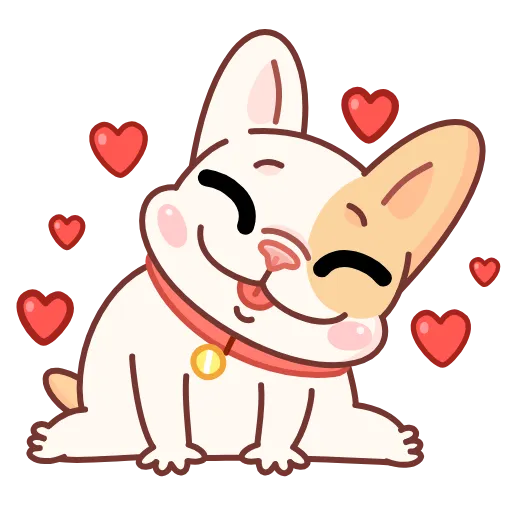 🥰 Стикер «Руффи» для Telegram
