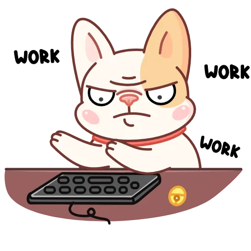 👨‍💻 Стикер «Руффи» для Telegram