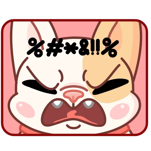 🤬 Стикер «Руффи» для Telegram