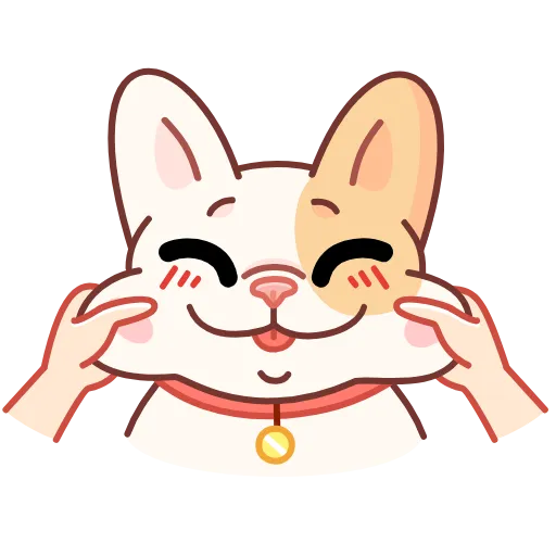 🤗 Стикер «Руффи» для Telegram