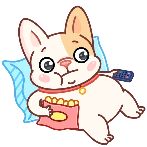 🍟 Стикер «Руффи» для Telegram