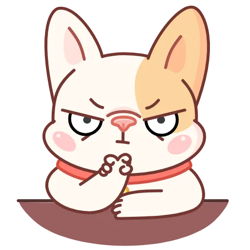 😒 Стикер «Руффи» для Telegram