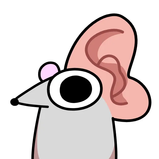 👂 Эмодзи «Крысюк, к доске!» для Telegram