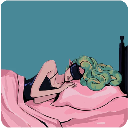 😴 Стикер «Сцилла Без Текста» для Telegram