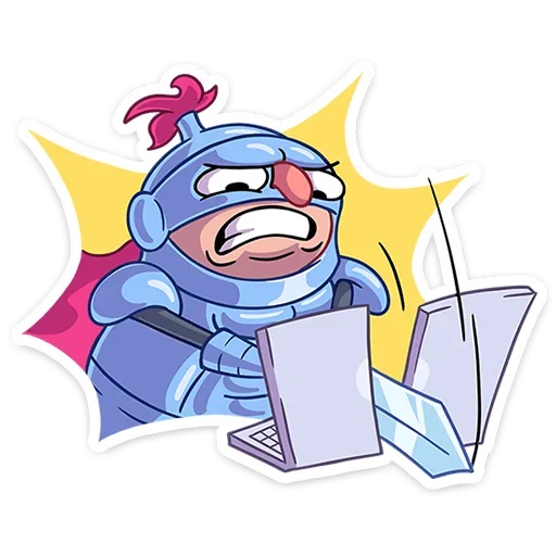 😡 Стикер «Сэр Альфред IV Длинноносый» для Telegram