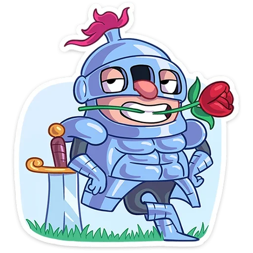🌹 Стикер «Сэр Альфред IV Длинноносый» для Telegram