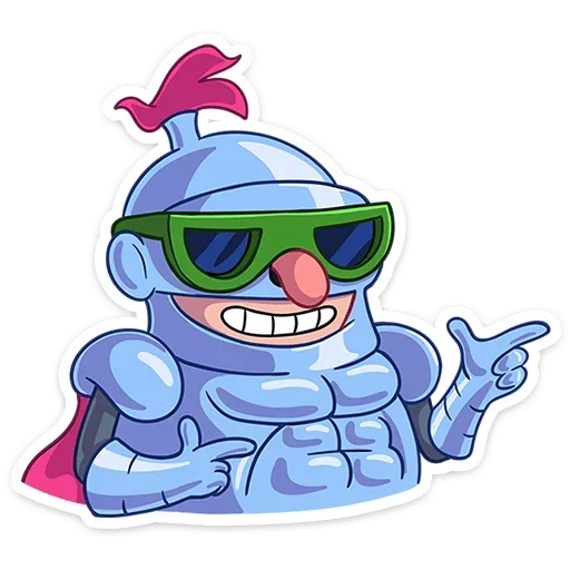 😎 Стикер «Сэр Альфред IV Длинноносый» для Telegram