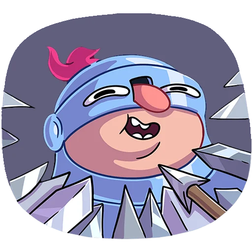 😆 Стикер «Сэр Альфред IV Длинноносый Без Текста» для Telegram