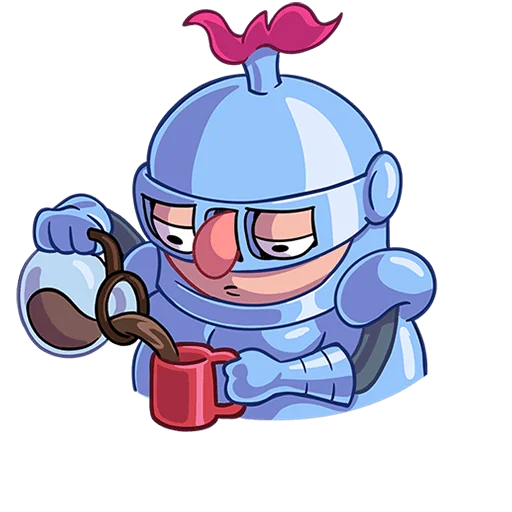 ☕️ Стикер «Сэр Альфред IV Длинноносый Без Текста» для Telegram