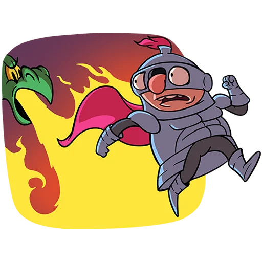 🐉 Стикер «Сэр Альфред IV Длинноносый Без Текста» для Telegram