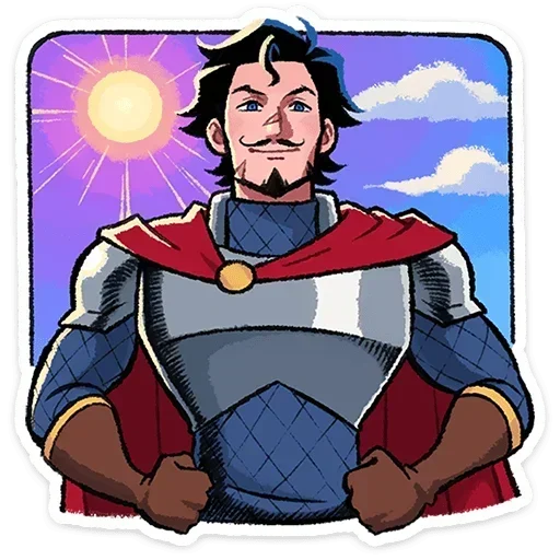 😏 Стикер «Сэр Ричард» для Telegram