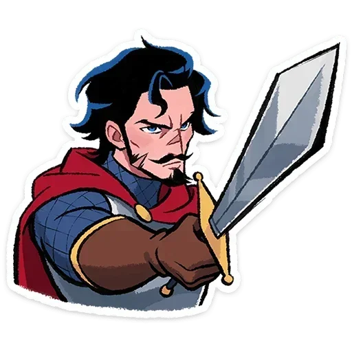 🗡 Стикер «Сэр Ричард» для Telegram