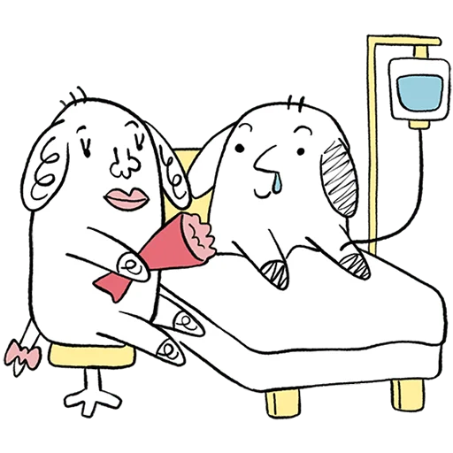 💐 Стикер «Пчих Без Текста» для Telegram