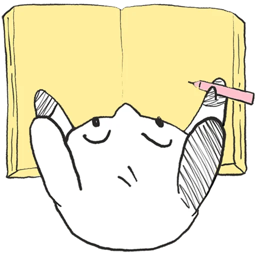 📔 Стикер «Пчих Без Текста» для Telegram