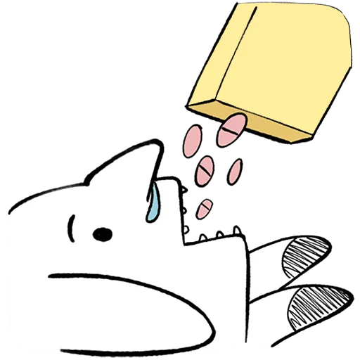 💊 Стикер «Пчих Без Текста» для Telegram