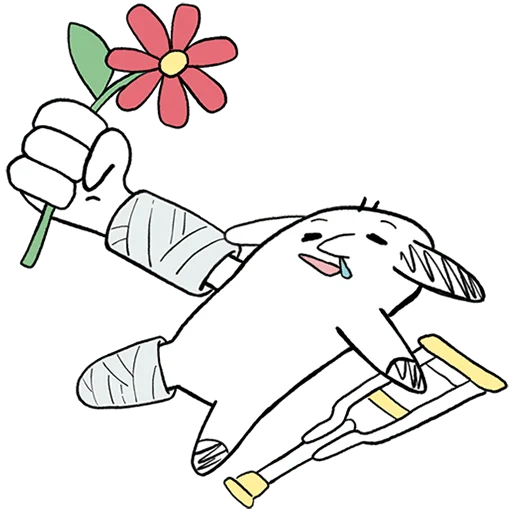💐 Стикер «Пчих Без Текста» для Telegram