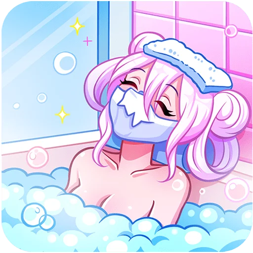 🛁 Стикер «Сонна и Рюдзи Без Текста» для Telegram