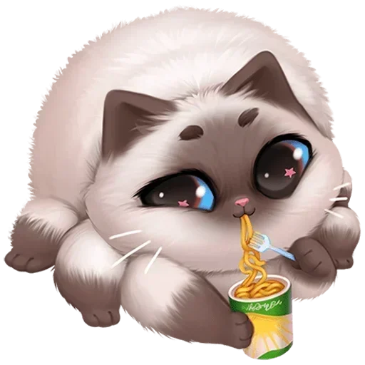 🍜 Стикер «Паушка Без Текста» для Telegram