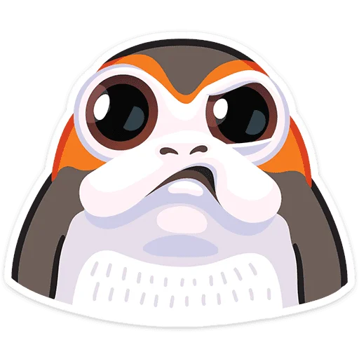 🤨 Стикер «Порги» для Telegram