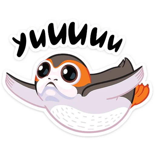 ✈️ Стикер «Порги» для Telegram