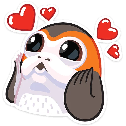 🥰 Стикер «Порги» для Telegram