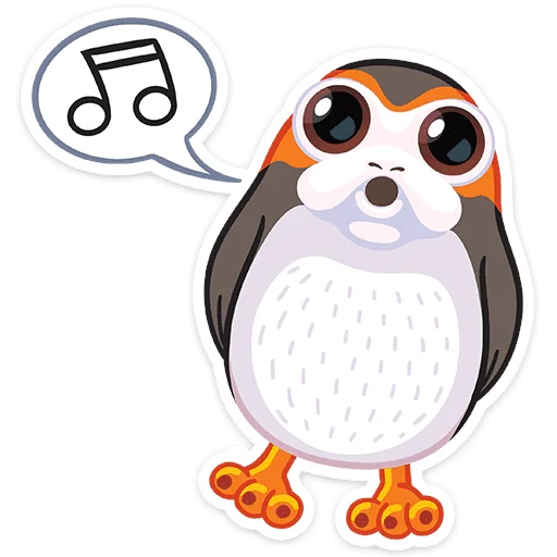 🎵 Стикер «Порги» для Telegram