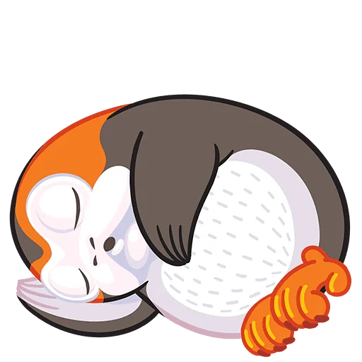 😴 Стикер «Порги Без Текста» для Telegram