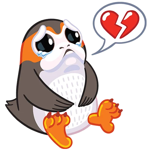 💔 Стикер «Порги Без Текста» для Telegram