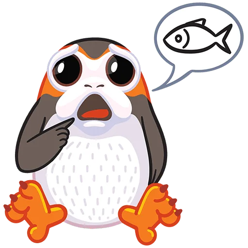 😋 Стикер «Порги Без Текста» для Telegram