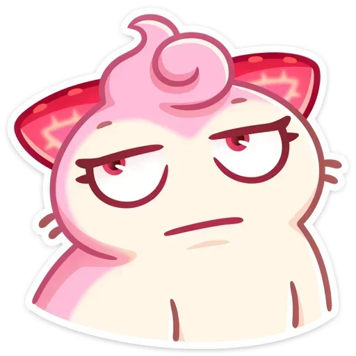😐 Стикер «Клубничка Душечка» для Telegram
