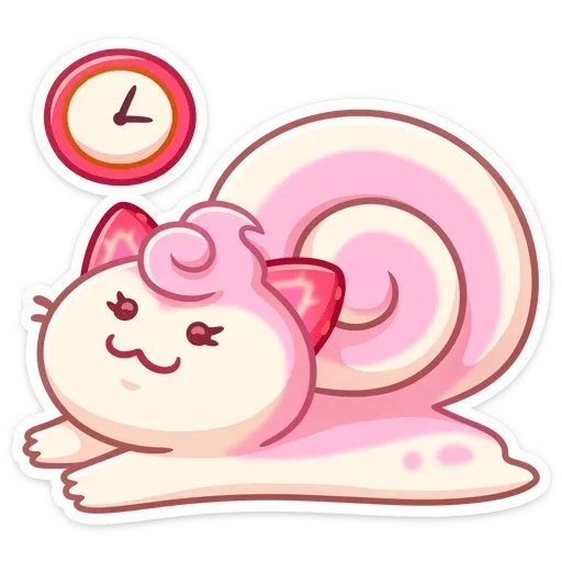 ⏳ Стикер «Клубничка Душечка» для Telegram