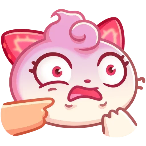 😱 Стикер «Клубничка Душечка Без Текста» для Telegram