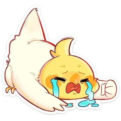 😭 Стикер «Лучик» для Telegram
