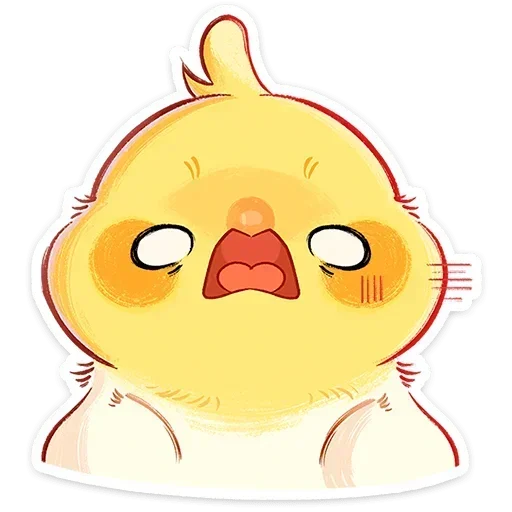 😱 Стикер «Лучик» для Telegram
