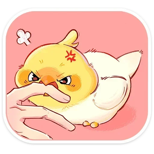 😡 Стикер «Лучик» для Telegram