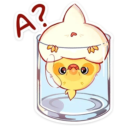 🙃 Стикер «Лучик» для Telegram