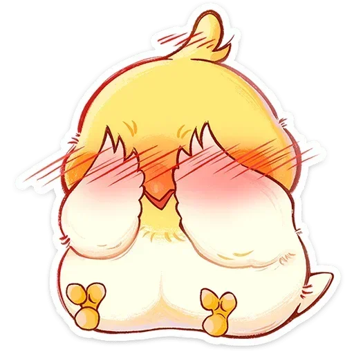 🤭 Стикер «Лучик» для Telegram