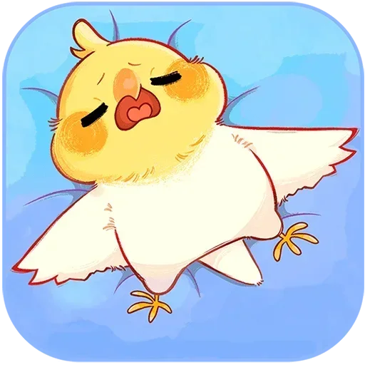😵 Стикер «Лучик Без Текста» для Telegram