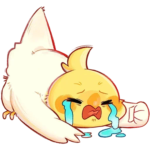 😭 Стикер «Лучик Без Текста» для Telegram